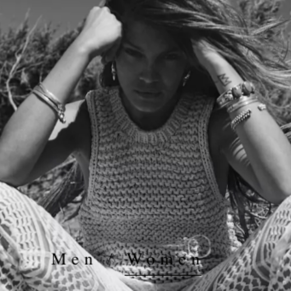 Scotch & Soda chunky knit sweater vest tunic